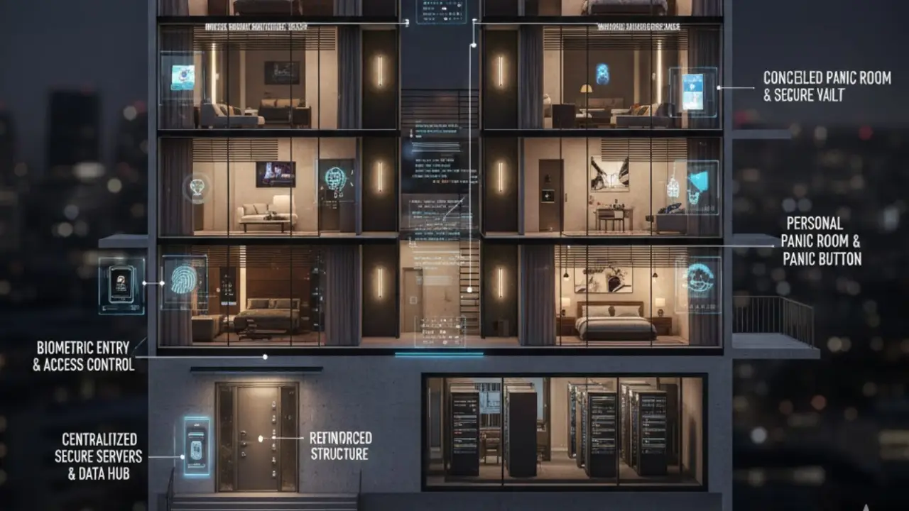 teknologi keamanan apartemen mewah