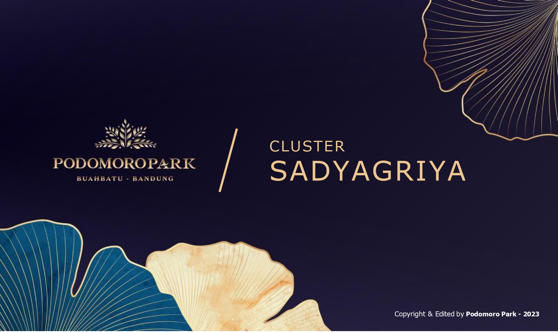 Cluster Sadyagriya Podomoro Park Bandung