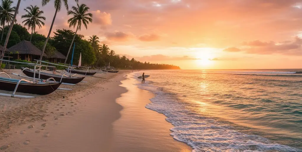 rumah di sekitar pantai Bali